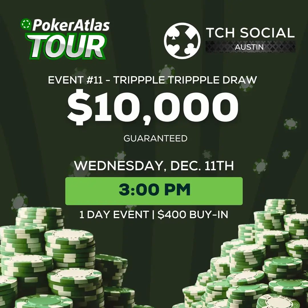 Event 11 PokerAtlas Tour