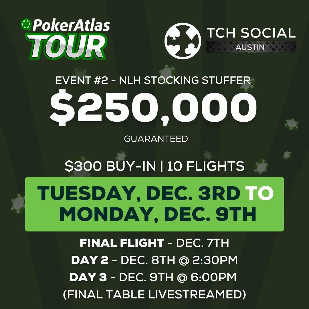 Event 2 - PokerAtlas Tour