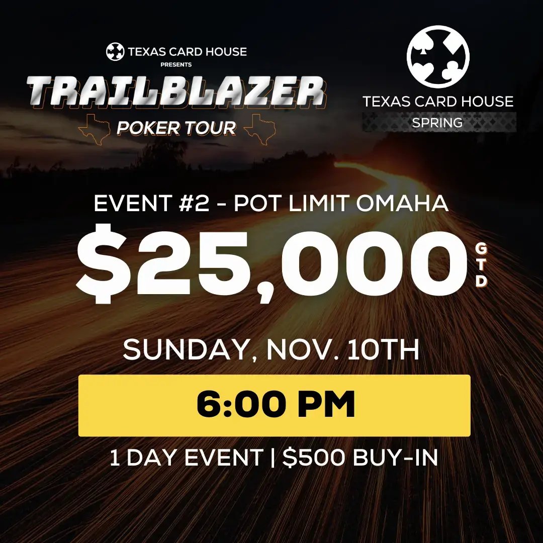 Event #2 - pot limit omaha