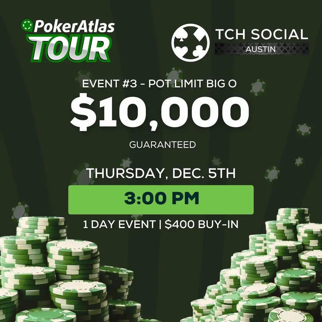 Event 3 PokerAtlas Tour